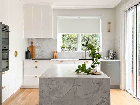 Case Study - Lux and Light in Brighton East | Kind Kitchens